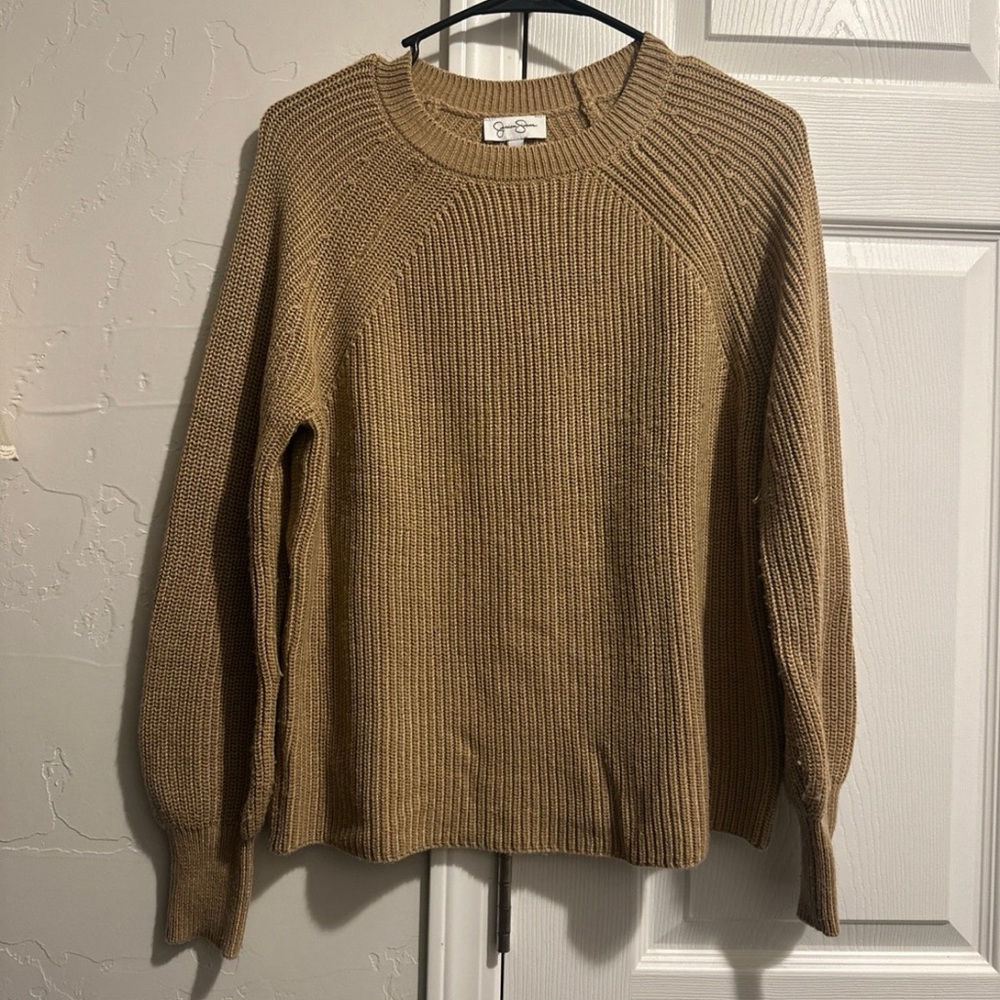 Jessica Simpson Camel Knit Sweater